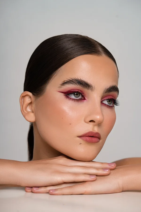 Editorial makeup look by EKA international makeup artist